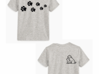 T-Shirt gris chiné enfant