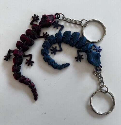 Lézard articulé – Porte-clé ou figurine déco (20 cm) prix de 1 à 5 – Image 3