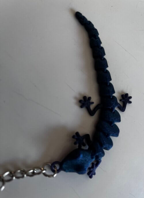 Lézard articulé – Porte-clé ou figurine déco (20 cm) prix de 1 à 5 – Image 2
