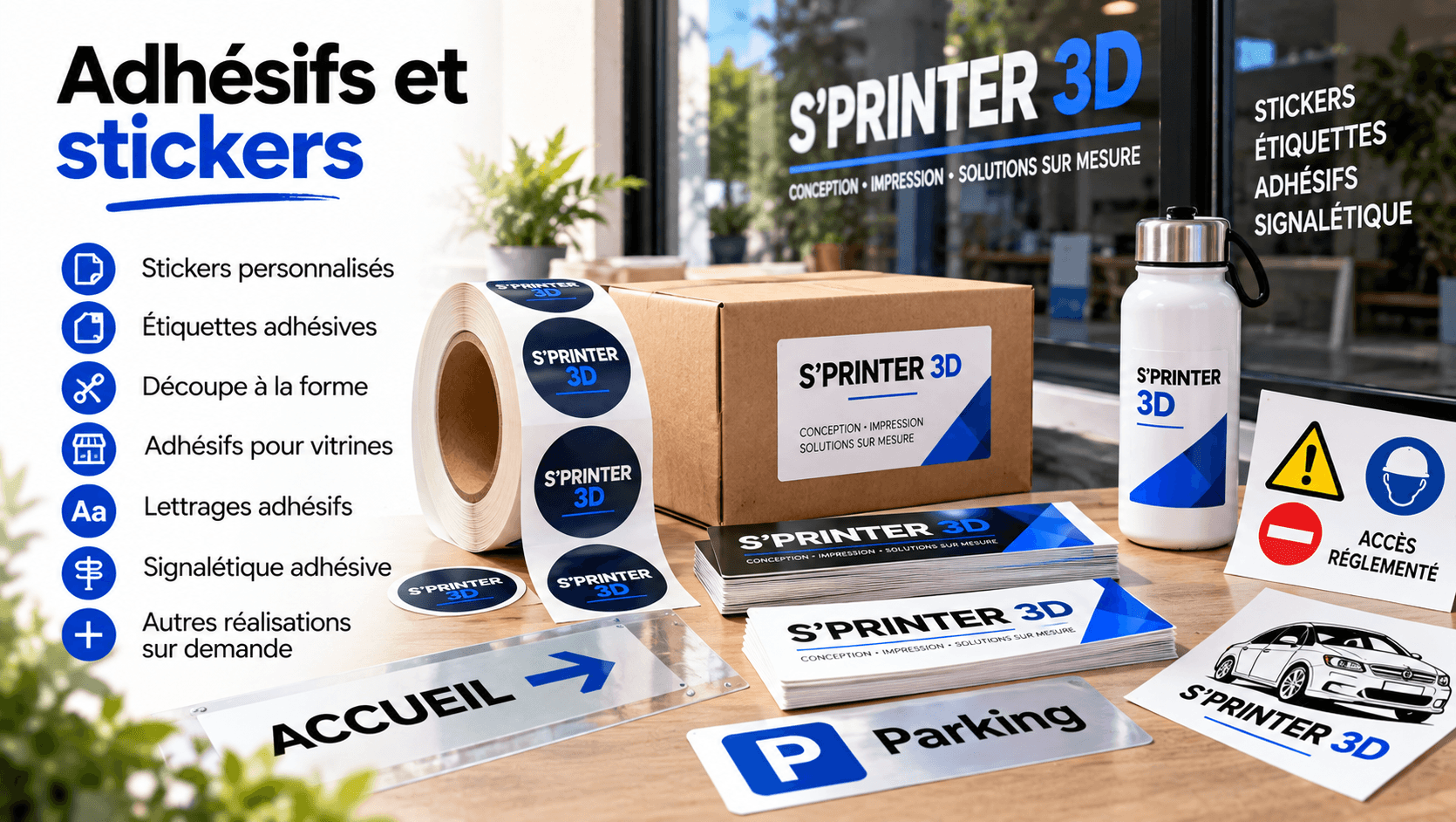 Adhésifs et stickers